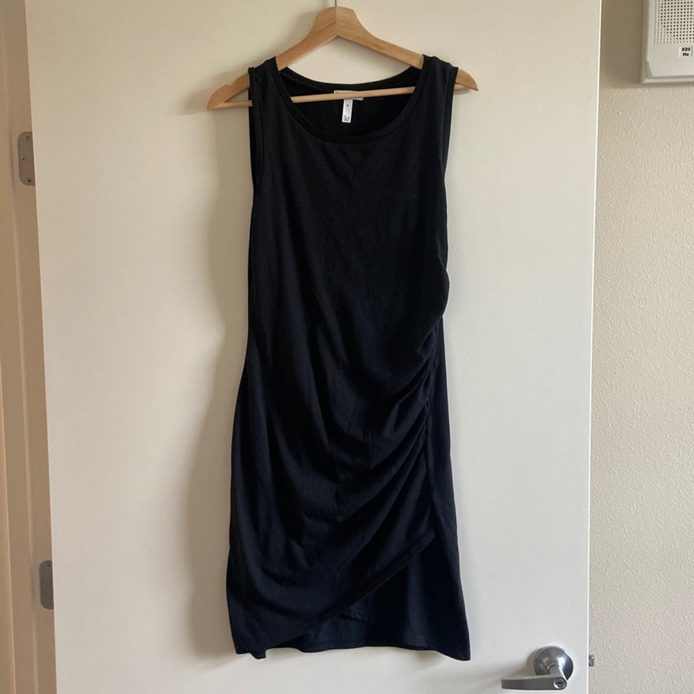 Black Midi Bodycon dress